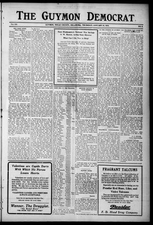 The Guymon Democrat (Guymon, Okla.), Vol. 12, No. 3, Ed. 1 Thursday, January 31, 1918