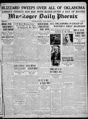 Muskogee Daily Phoenix (Muskogee, Oklahoma), Vol. 10, No. 299, Ed. 1 Tuesday, November 28, 1911