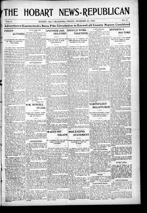 The Hobart News--Republican (Hobart, Okla.), Vol. 5, No. 21, Ed. 1 Friday, December 29, 1905