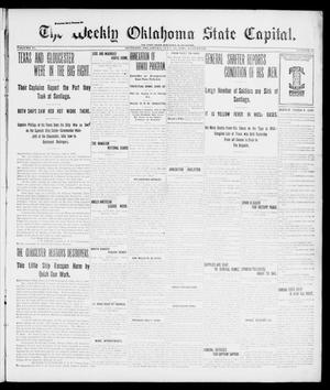 The Weekly Oklahoma State Capital. (Guthrie, Okla.), Vol. 10, No. 18, Ed. 1 Saturday, July 30, 1898