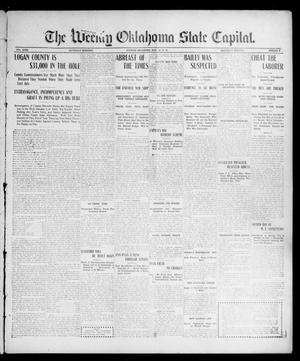 The Weekly Oklahoma State Capital. (Guthrie, Okla.), Vol. 18, No. 4, Ed. 1 Saturday, May 19, 1906