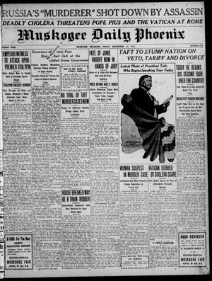 Muskogee Daily Phoenix (Muskogee, Oklahoma), Vol. 10, No. 228, Ed. 1 Friday, September 15, 1911