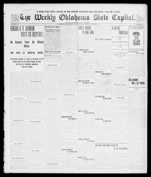 The Weekly Oklahoma State Capital. (Guthrie, Okla.), Vol. 10, No. 23, Ed. 1 Saturday, September 3, 1898