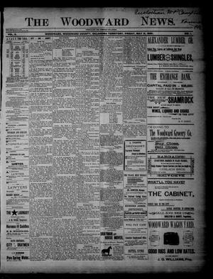 Primary view of object titled 'The Woodward News. (Woodward, Okla. Terr.), Vol. 2, No. 1, Ed. 1 Friday, May 31, 1895'.
