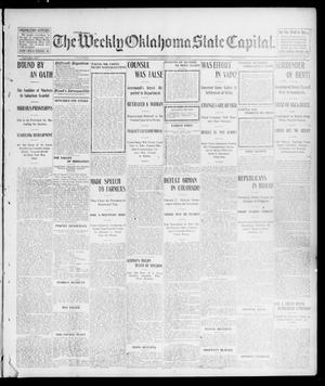 Primary view of object titled 'The Weekly Oklahoma State Capital. (Guthrie, Okla.), Vol. 16, No. 23, Ed. 1 Saturday, September 13, 1902'.